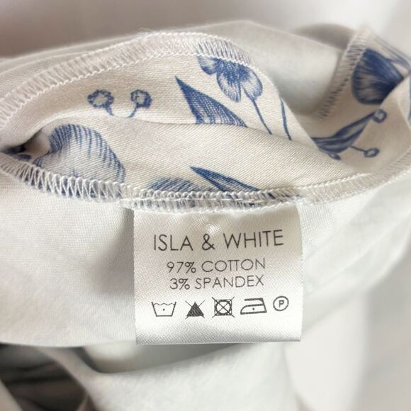 Isla & White Amy Floral Mini Dress New With Tags Small - Picture 11 of 12